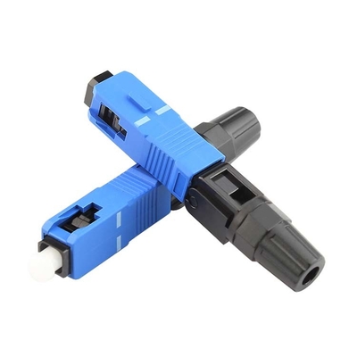 acheter Sc rapide de fibre optique de connecteur de Mecahncial de câble d'interface de FTTH, Sc installable sur place LC FC G657A de connecteur fabrication en ligne