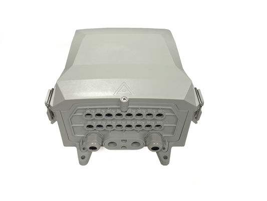 YINGDA IP65 Boîte de distribution de séparateur de fibres gris / blanc 8 - 24 ports Boîte de séparateur de fibres