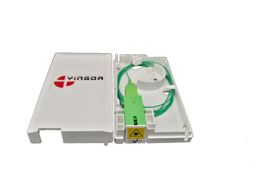SC Simplex / LC Duplex Boîte de terminaison en fibre optique ABS