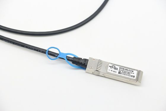 Solutions à faible coût 25GBASE SFP28 câble DAC 3 mètres câble passif bi-axiale pour Ethernet 25G