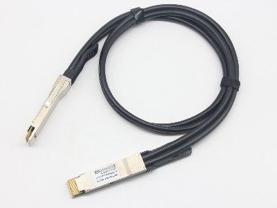 400G QSFP112 Passive Direct Attach Copper Twinax Cable 2M Distance 1m 2m 3m Normes de conformité RoHS/CE/FCC