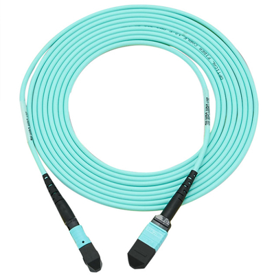 Cable MPO 400G MPO à câble de patch MPO Femelle OM3 16 Fibre de type B 5M